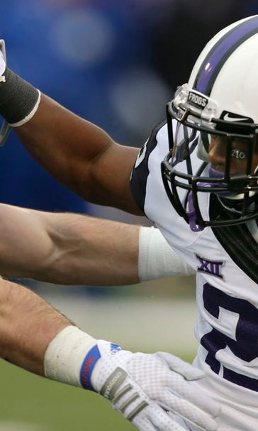 No. 5 TCU turns back Jayhawks' upset bid